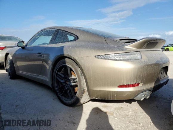 2014 Porsche 911 Carrera with VIN WP0AA2A90ES107197, listed as a Copart auction lot 75607494 with 0 mi miles and Salvage Title. Bid and sale history available at carsss.com. Image 2.