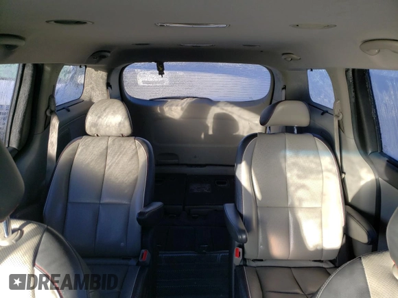 2015 Kia Sedona SX with VIN KNDMC5C14F6038900, listed as a Copart auction lot 44683445 with 166,793 mi miles and Salvage Title. Bid and sale history available at carsss.com. Image 10.