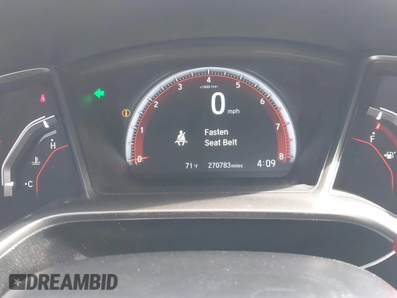 2017 Honda Civic Si with VIN 2HGFC3A53HH750319, listed as a IAAI auction lot 42051901 with 270,783 mi miles and . Bid and sale history available at DreamBid. Image 16.