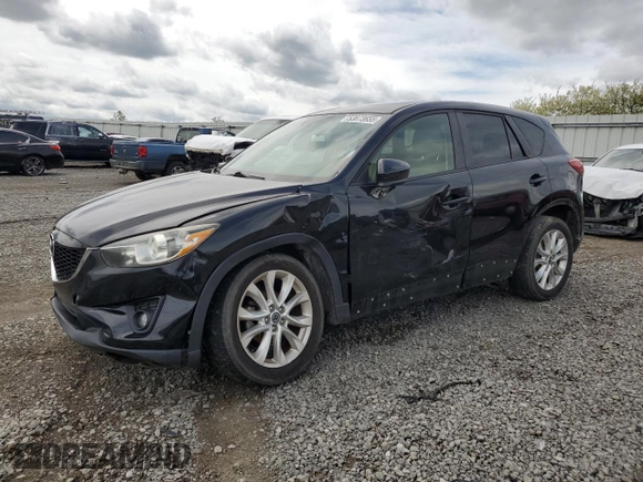 2014 Mazda CX-5 Grand Touring with VIN JM3KE4DY3E0304908, listed as a Copart auction lot 53873655 with 144,382 mi miles and Salvage Title. Bid and sale history available at DreamBid. Image 1.