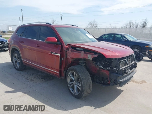 2018 Volkswagen Atlas SEL with VIN 1V2RR2CAXJC589120, listed as a IAAI auction lot 41775608 with 101,170 mi miles and . Bid and sale history available at DreamBid. Image 1.