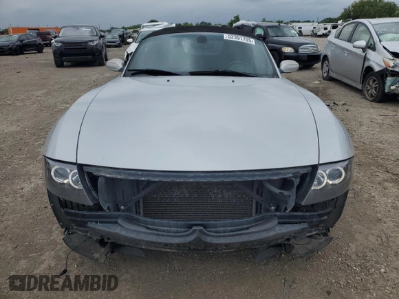 2007 BMW Z4 3.0i with VIN 4USBU33567LW73304, listed as a Copart auction lot 52391705 with 192,945 mi miles and Salvage title. Bid and sale history available at DreamBid. Image 5.