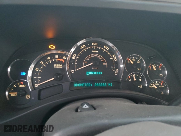 2005 Cadillac Escalade with VIN 1GYEC63N25R206845, listed as a Copart auction lot 80665184 with 203,282 mi miles and Clean title. Bid and sale history available at DreamBid. Image 9.