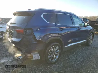 2019 Hyundai Santa Fe Limited with VIN 5NMS53AD3KH041870, listed as a Copart auction lot 43726295 with 115,022 mi miles and Salvage Title. Bid and sale history available at carsss.com. Image 3.
