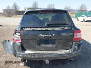 2006 Porsche Cayenne S with VIN WP1AB29P46LA61495, listed as a IAAI auction lot 41779223 with 141,982 mi miles. Bid and sale history available at carsss.com. Image 16.