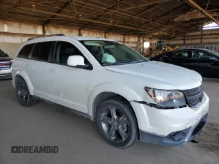 2017 Dodge Journey Crossroad Plus z VIN 3C4PDCGG2HT617762, wystawiony jako Copart lot #56905505 z przebiegiem 112 072 mil mil oraz Szkoda całkowita • Salvage title. Historia ofert i sprzedaży dostępna na DreamBid. Obrazek 4.