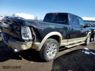 2016 Ram 1500 Longhorn with VIN 1C6RR7WT5GS181187, listed as a Copart auction lot 43376914 with 165,081 mi miles and Salvage Title. Bid and sale history available at carsss.com. Image 3.