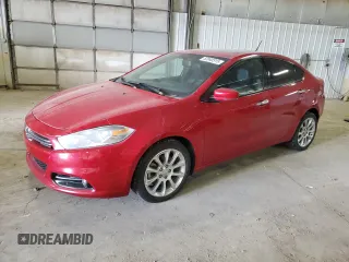 2013 Dodge Dart Limited with VIN 1C3CDFCA6DD336943, listed as a Copart auction lot 52040315 with 136,047 mi miles and Salvage Title. Bid and sale history available at carsss.com. Image 1.