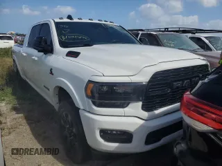 2022 Ram 2500 Limited with VIN 3C6UR5TL3NG162080, listed as a Copart auction lot 76004814 with 42,137 mi miles and Salvage title. Bid and sale history available at DreamBid. Image 4.