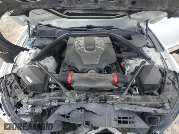 2015 Hyundai Genesis 5.0L with VIN KMHGN4JF5FU053297, listed as a Copart auction lot 71591294 with 127,047 mi miles and Salvage Title. Bid and sale history available at carsss.com. Image 13.
