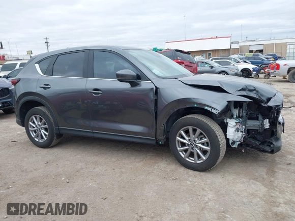 2023 Mazda CX-5 2.5 S Select Package with VIN JM3KFBBMXP0237017, listed as a IAAI auction lot 41207448 with 26,345 mi miles. Bid and sale history available at carsss.com. Image 14.