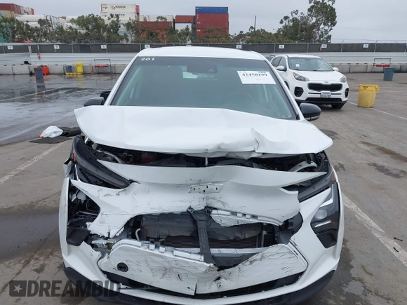 2023 Chevrolet Bolt EV 1LT with VIN 1G1FW6S08P4100397, listed as a IAAI auction lot 42450199 with 106,268 mi miles and . Bid and sale history available at DreamBid. Image 12.