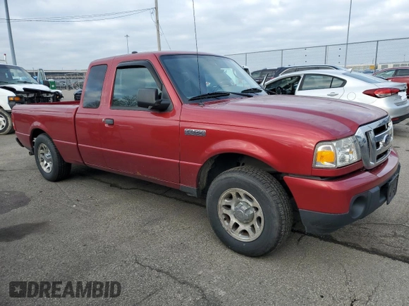 2010 Ford Ranger XLT with VIN 1FTKR4EE5APA04161, listed as a Copart auction lot 51242665 with 233,646 mi miles and Clean Title. Bid and sale history available at carsss.com. Image 4.