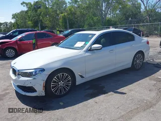 2019 BMW 5 Series 530i with VIN WBAJA5C5XKWW33575, listed as a IAAI auction lot 42217081 with 55,379 mi miles and . Bid and sale history available at DreamBid. Image 2.