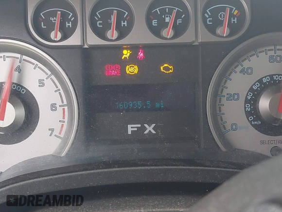 2010 Ford F-150 XL with VIN 1FTFW1EV5AFC01572, listed as a IAAI auction lot 41954598 with 160,935 mi miles. Bid and sale history available at carsss.com. Image 15.