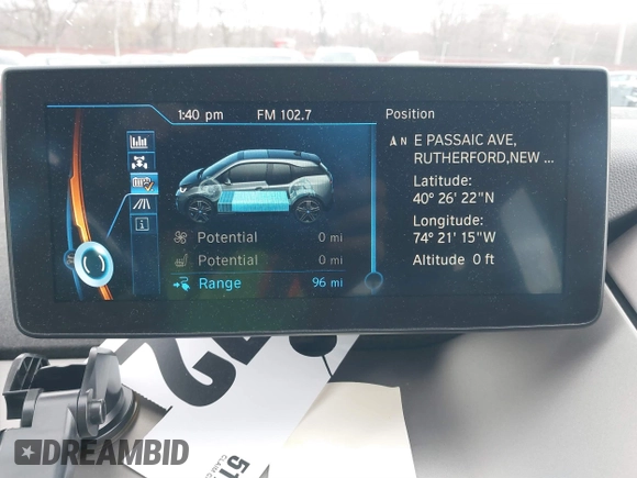 2017 BMW i3 z VIN WBY1Z8C39HV891353, wystawiony jako IAAI lot #41887562 z przebiegiem 82 295 mil mil oraz . Historia ofert i sprzedaży dostępna na DreamBid. Obrazek 17.