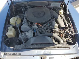 1977 Mercedes-Benz SL with VIN 10704412036886, listed as a Copart auction lot 58012725 with 242,866 mi miles and Salvage title. Bid and sale history available at DreamBid. Image 11.