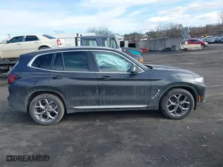 2024 BMW X3 xDrive30i with VIN WBX57DP08RN253956, listed as a IAAI auction lot 41679381 with 10,347 mi miles. Bid and sale history available at carsss.com. Image 13.