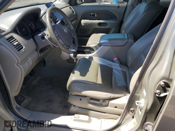 2007 Honda Pilot EX-L with VIN 2HKYF18577H537114, listed as a Copart auction lot 54310475 with 225,052 mi miles and Salvage Title. Bid and sale history available at carsss.com. Image 7.