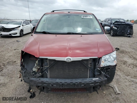 2010 Chrysler Town & Country Touring with VIN 2A4RR5D10AR128866, listed as a Copart auction lot 51503145 with 192,514 mi miles and Salvage Title. Bid and sale history available at carsss.com. Image 5.