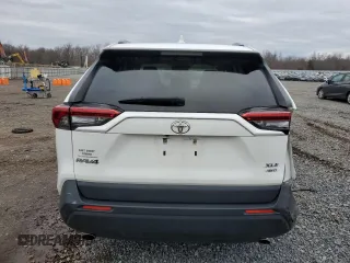 2019 Toyota RAV4 XLE with VIN JTMP1RFV9KD506344, listed as a Copart auction lot 47898145 with 100,718 mi miles and Salvage Title. Bid and sale history available at DreamBid. Image 6.