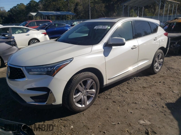 2019 Acura RDX w/Advance Pkg with VIN 5J8TC1H76KL010787, listed as a Copart auction lot 85917634 with 112,602 mi miles and Non Repairable. Bid and sale history available at carsss.com. Image 1.