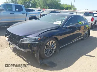 2018 Lexus LS with VIN JTHC5LFF5J5001627, listed as a IAAI auction lot 42021175 with 1 mi miles. Bid and sale history available at carsss.com. Image 19.