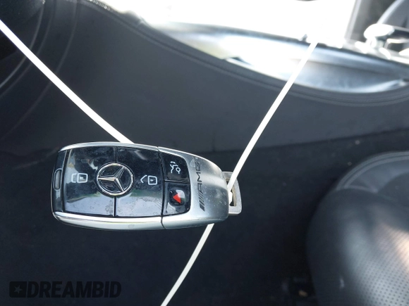 2022 Mercedes-Benz AMG GT with VIN W1K7X5KB9NA052756, listed as a IAAI auction lot 41592971 with 21,418 mi miles. Bid and sale history available at carsss.com. Image 11.
