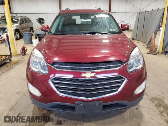 2016 Chevrolet Equinox LT with VIN 2GNFLFEK5G6127107, listed as a Copart auction lot 51999675 with 116,255 mi miles and Salvage Title. Bid and sale history available at DreamBid. Image 5.
