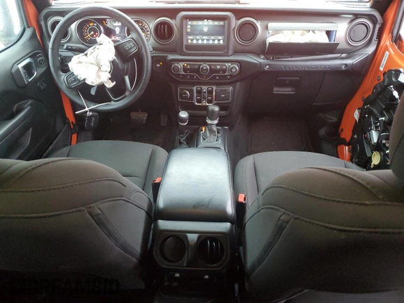 2023 Jeep Wrangler Sport Altitude with VIN 1C4HJXDG7PW675321, listed as a Copart auction lot 45138765 with 10,269 mi miles and Salvage Title. Bid and sale history available at DreamBid. Image 8.