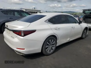 2019 Lexus ES 350 with VIN 58ABZ1B11KU047127, listed as a Copart auction lot 52189835 with 47,659 mi miles and Salvage Title. Bid and sale history available at DreamBid. Image 3.