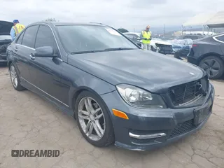 2013 Mercedes-Benz C C 250 Sport with VIN WDDGF4HBXDR267535, listed as a IAAI auction lot 42036663 with 96,604 mi miles. Bid and sale history available at carsss.com. Image 1.