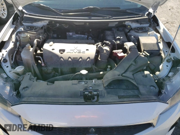 2017 Mitsubishi Lancer ES with VIN JA32V2FW6HU014960, listed as a Copart auction lot 70043804 with 102,710 mi miles and Salvage Title. Bid and sale history available at carsss.com. Image 11.