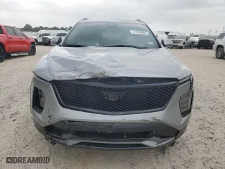 2025 Cadillac XT4 AWD Sport with VIN 1GYFZFR48SF115822, listed as a Copart auction lot 51958885 with 6,635 mi miles and Salvage Title. Bid and sale history available at carsss.com. Image 5.
