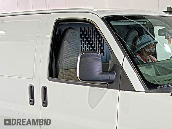 2021 Chevrolet Express Cargo with VIN 1GCWGAFP2M1303152, listed as a IAAI auction lot 42672934 with 68,671 mi miles and . Bid and sale history available at DreamBid. Image 19.