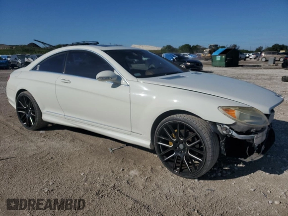 2008 Mercedes-Benz CL-Class V8 with VIN WDDEJ71X98A011968, listed as a Copart auction lot 48122325 with 148,516 mi miles and Salvage Title. Bid and sale history available at carsss.com. Image 4.