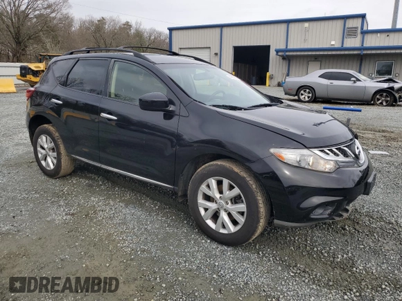2013 Nissan Murano SV with VIN JN8AZ1MW0DW311207, listed as a Copart auction lot 44683965 with 115,766 mi miles and Salvage Title. Bid and sale history available at carsss.com. Image 4.