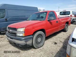 2005 Chevrolet Silverado 1500 Work Truck with VIN 1GCEC14X45Z338059, listed as a Copart auction lot 53183515 with 191,166 mi miles and Clean Title. Bid and sale history available at carsss.com. Image 1.
