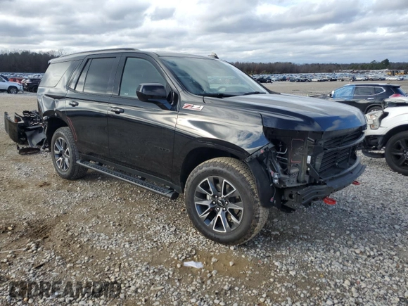 2023 Chevrolet Tahoe Z71 with VIN 1GNSKPKD2PR147011, listed as a Copart auction lot 86640644 with 18,167 mi miles and Clean title. Bid and sale history available at DreamBid. Image 4.