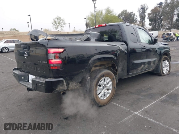 2023 Nissan Frontier S with VIN 1N6ED1CM5PN611795, listed as a IAAI auction lot 42033697 with 6,744 mi miles and . Bid and sale history available at DreamBid. Image 4.