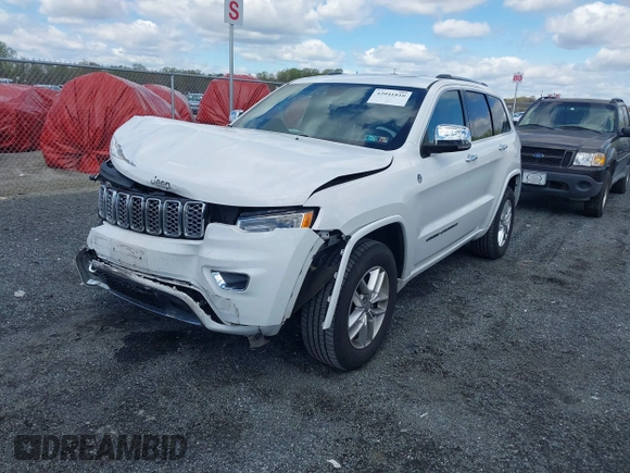 2017 Jeep Grand Cherokee Overland with VIN 1C4RJFCG6HC617770, listed as a IAAI auction lot 42041810 with 119,125 mi miles and . Bid and sale history available at DreamBid. Image 17.