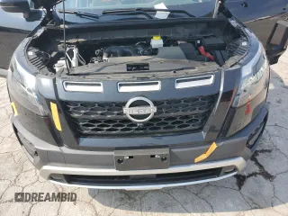 2024 Nissan Pathfinder Rock Creek with VIN 5N1DR3BD6RC274142, listed as a Copart auction lot 59990055 with 9,921 mi miles and Salvage title. Bid and sale history available at DreamBid. Image 11.