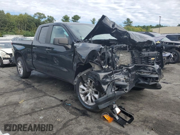 2019 Chevrolet Silverado 1500 Custom with VIN 1GCRYBEH2KZ401848, listed as a Copart auction lot 72706374 with Not Provided miles and Salvage Title. Bid and sale history available at DreamBid. Image 4.