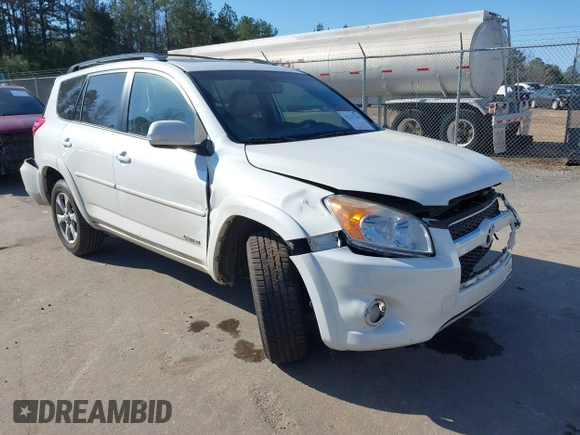 2011 Toyota RAV4 Ltd with VIN 2T3YF4DV1BW057806, listed as a IAAI auction lot 41237304 with 158,305 mi miles. Bid and sale history available at carsss.com. Image 1.