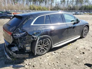 2023 Mercedes-Benz EQS with VIN 4JGDM2DB1PA010291, listed as a Copart auction lot 48078814 with 27,518 mi miles. Bid and sale history available at carsss.com. Image 3.