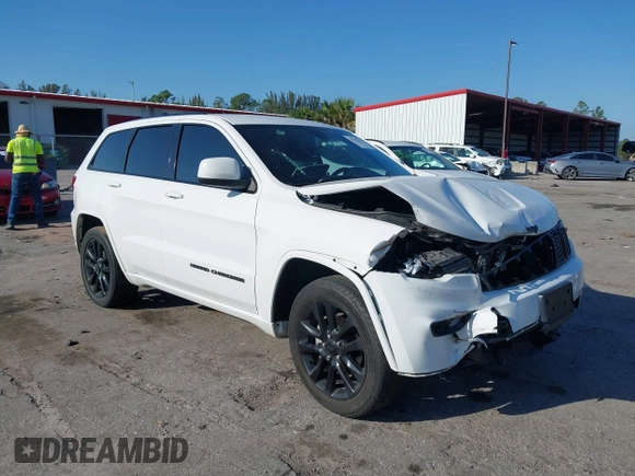 2018 Jeep Grand Cherokee Altitude with VIN 1C4RJEAG7JC197150, listed as a IAAI auction lot 41709016 with 94,480 mi miles. Bid and sale history available at carsss.com. Image 1.