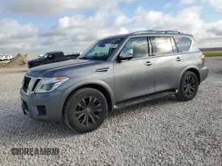 2019 Nissan Armada Platinum with VIN JN8AY2NE1K9759322, listed as a Copart auction lot 71734094 with 59,315 mi miles and Salvage Title. Bid and sale history available at carsss.com. Image 1.