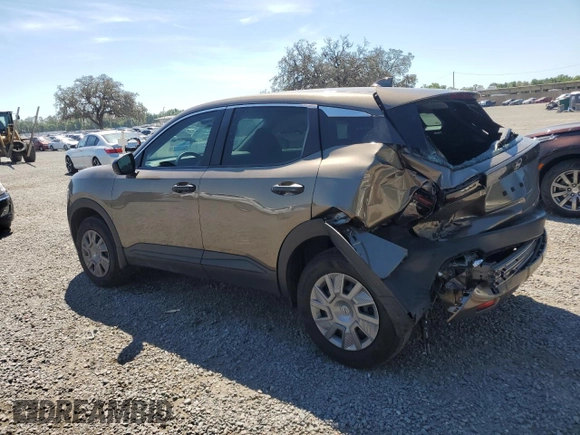 2025 Nissan Kicks S with VIN 3N8AP6BA8SL312814, listed as a Copart auction lot 49655605 with 7,533 mi miles and Salvage Title. Bid and sale history available at carsss.com. Image 2.