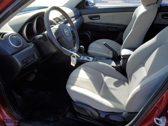 2009 Mazda Mazda3 s Touring with VIN JM1BK343291231949, listed as a Copart auction lot 38365964 with 220,516 mi miles and Salvage Title. Bid and sale history available at carsss.com. Image 7.