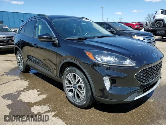 2020 Ford Escape SEL with VIN 1FMCU9H68LUC77289, listed as a Copart auction lot 53129255 with 48,740 mi miles and Salvage title. Bid and sale history available at DreamBid. Image 14.